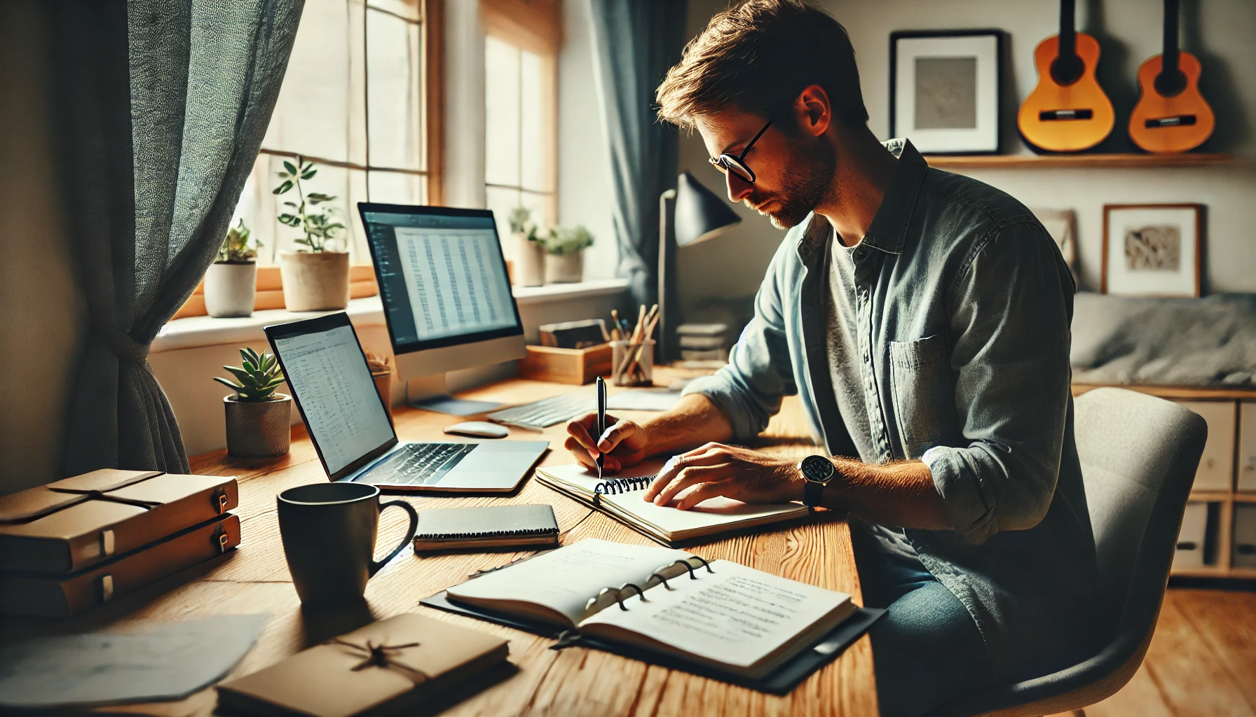 How to Organize a Productive Routine in a Home Office