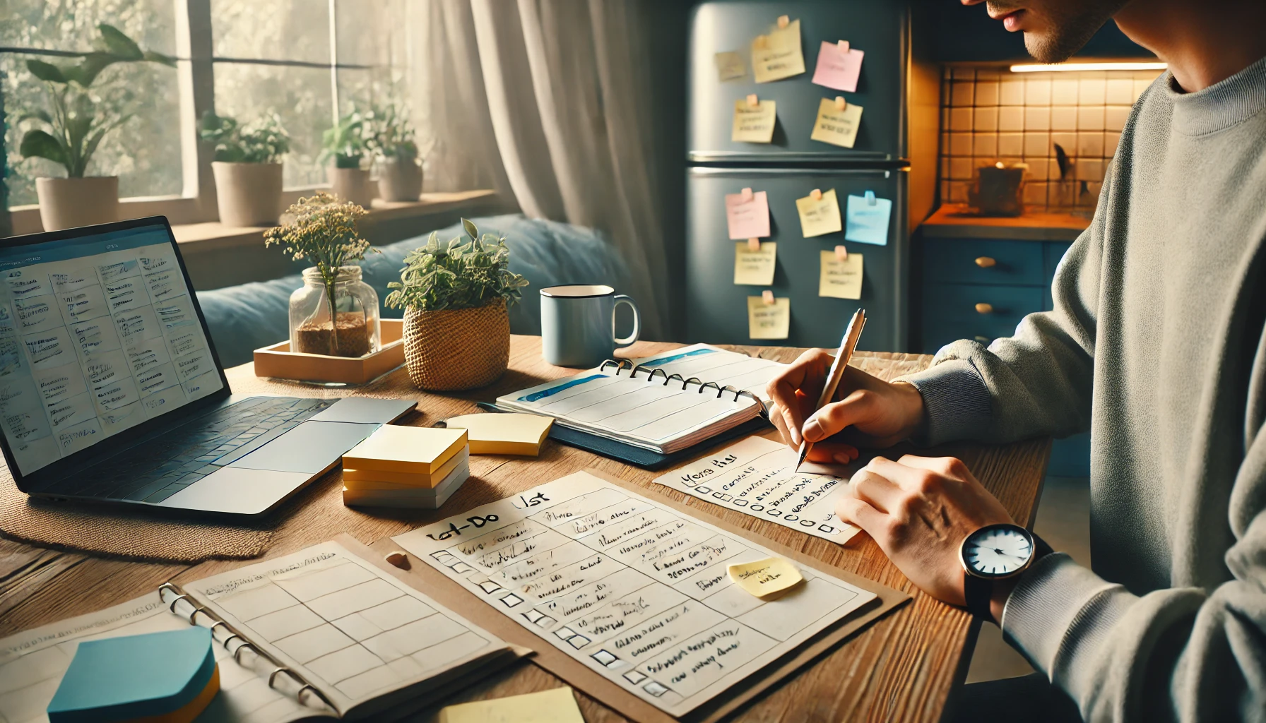 How to Organize Household Chores with Written Methods for Those Who Don’t Use Digital Schedules