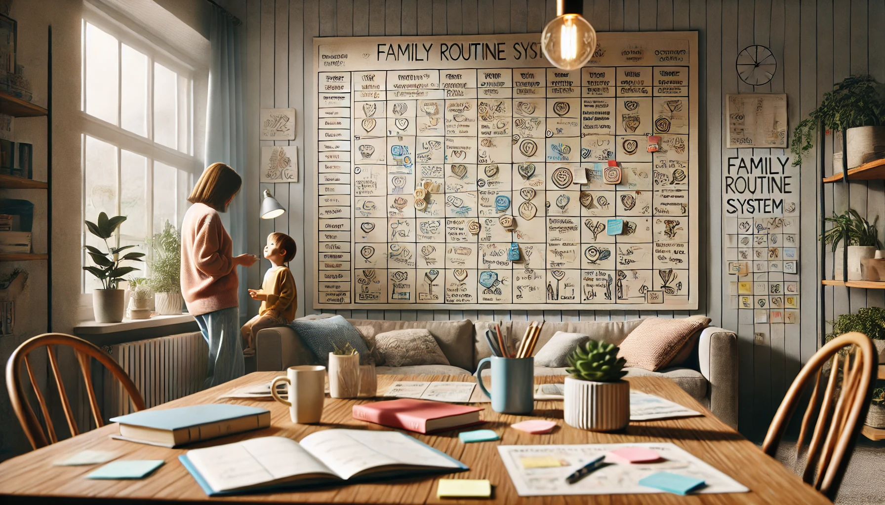 Family Routine System on Paper