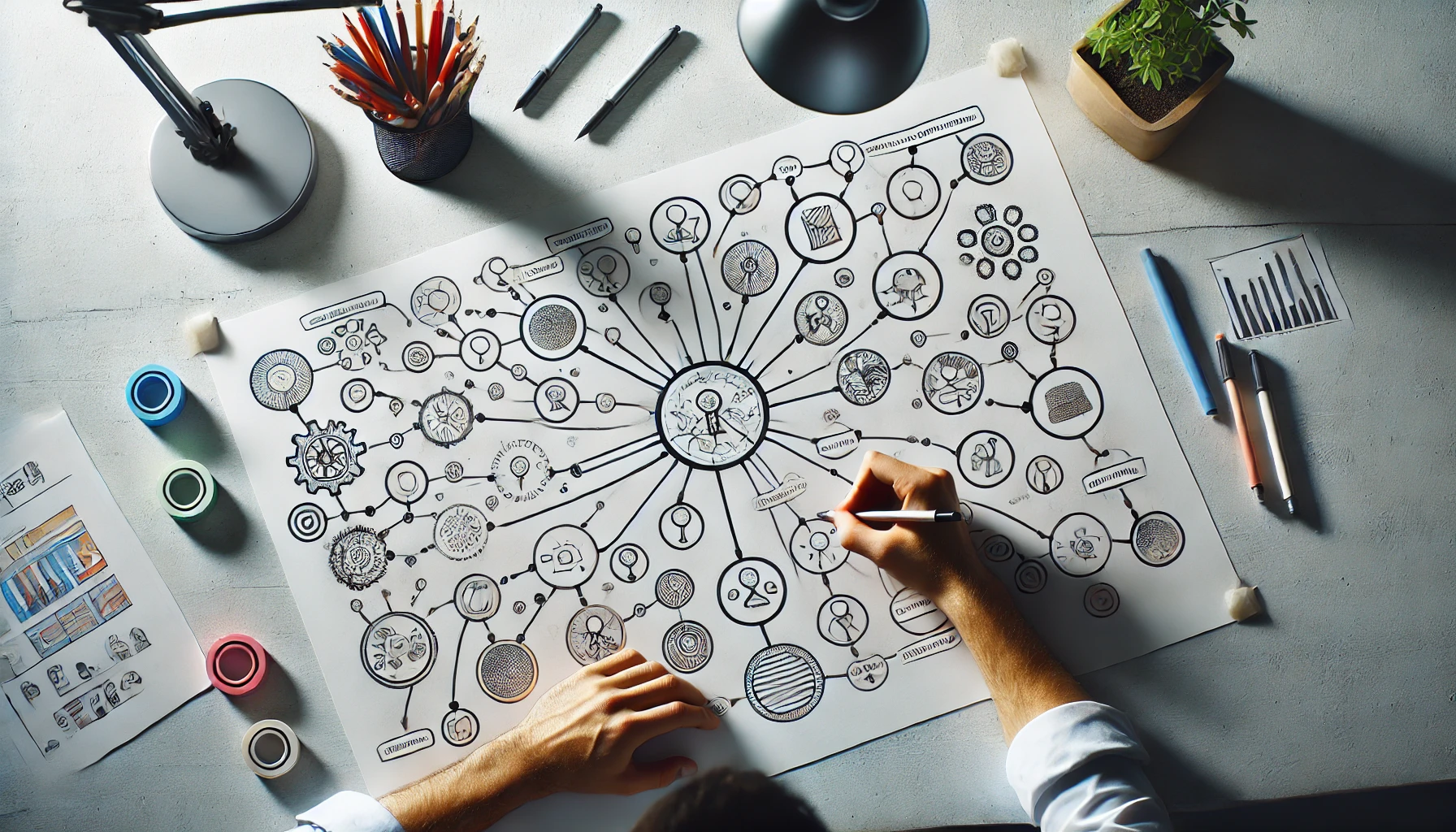 Homemade Method of Organization with Mind Maps
