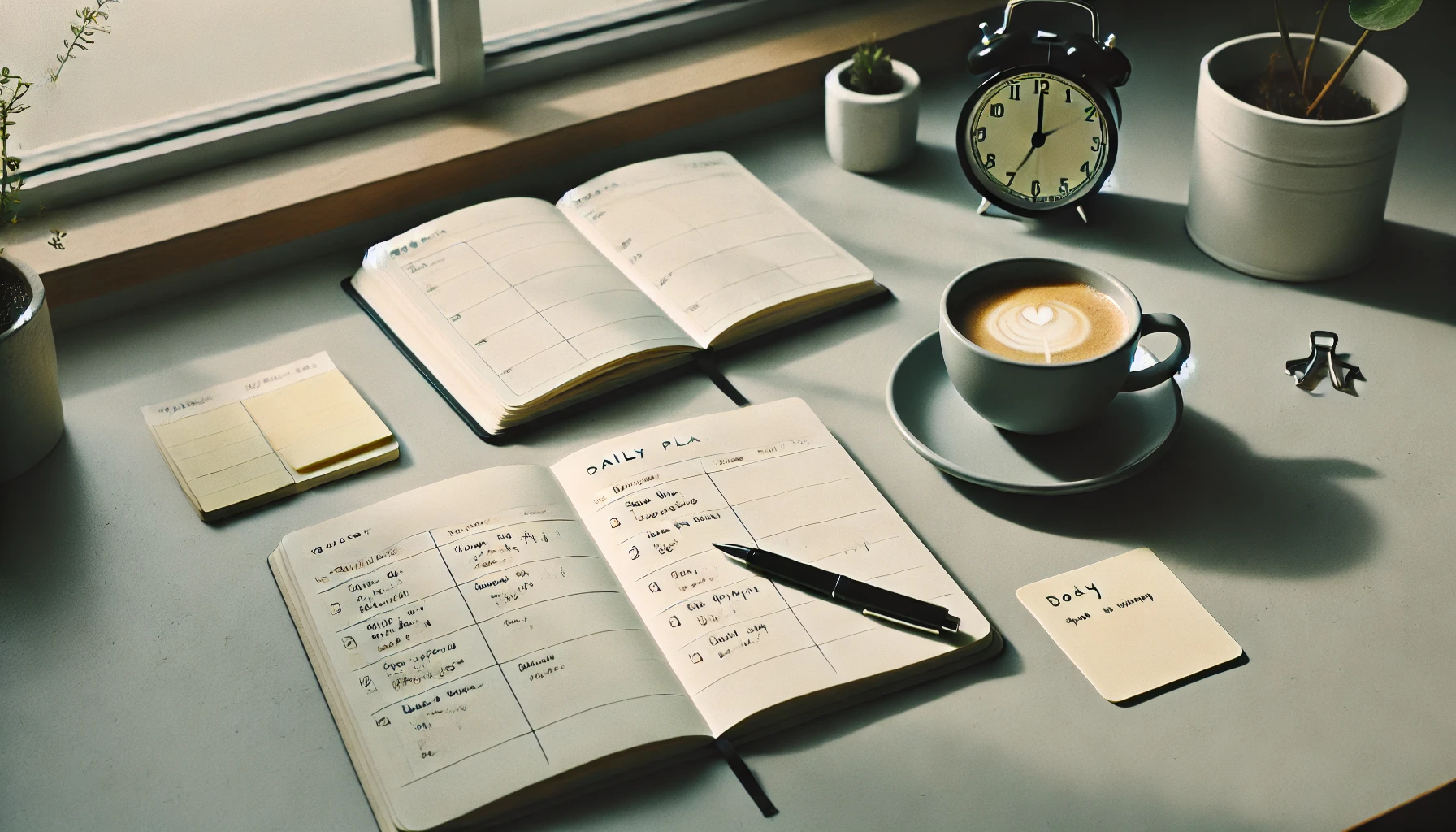 Manual Day Planning for Those Who Have Little Time