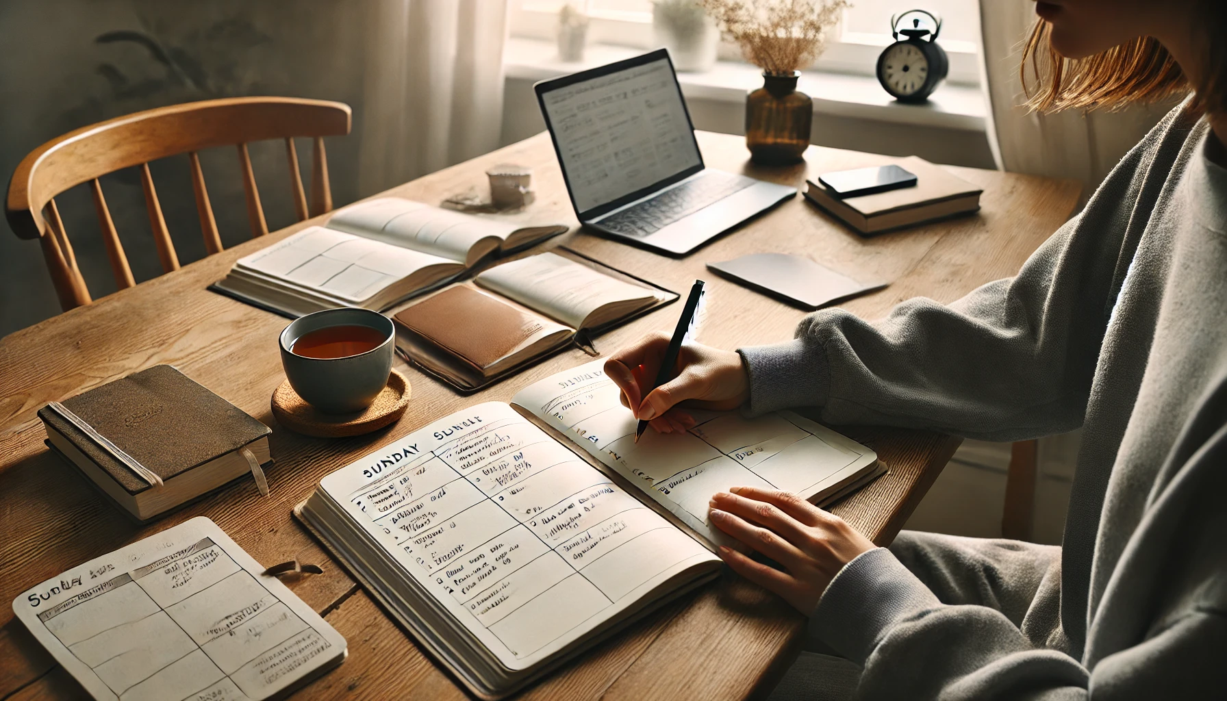 How to Plan a Productive Sunday with Manual Methods