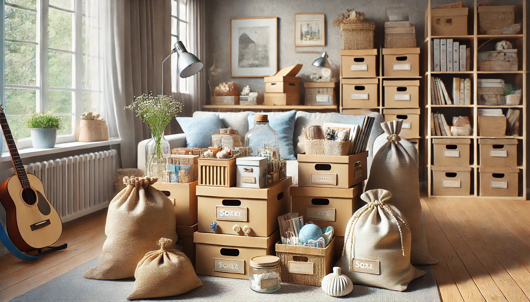 Homemade Organization with Simple Materials