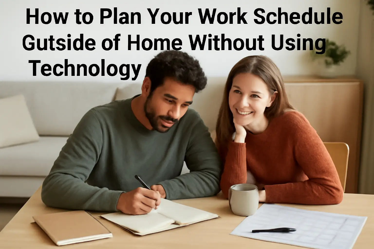 How to Plan Your Work Schedule