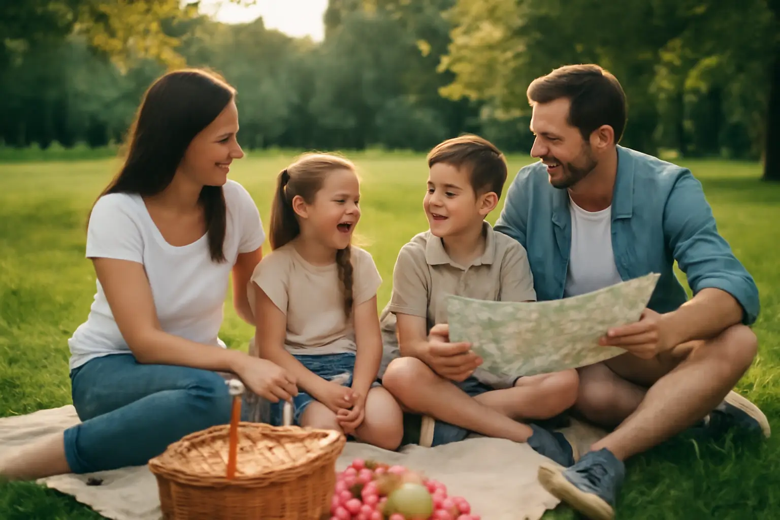 Plan Your Family Outings and Activities Without Technology and Organize Your Leisure and Relaxation Time