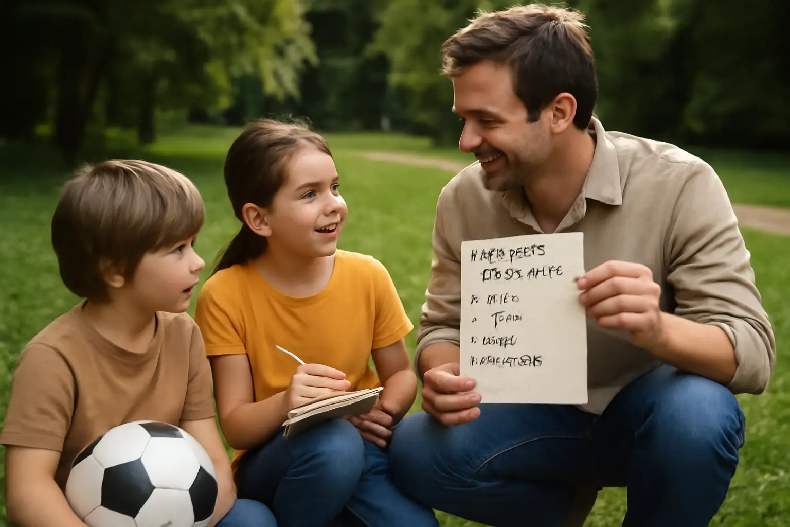 How to Organize Work and Outdoor Activities with Children Without Apps and Create Leisure Moments Without Devices