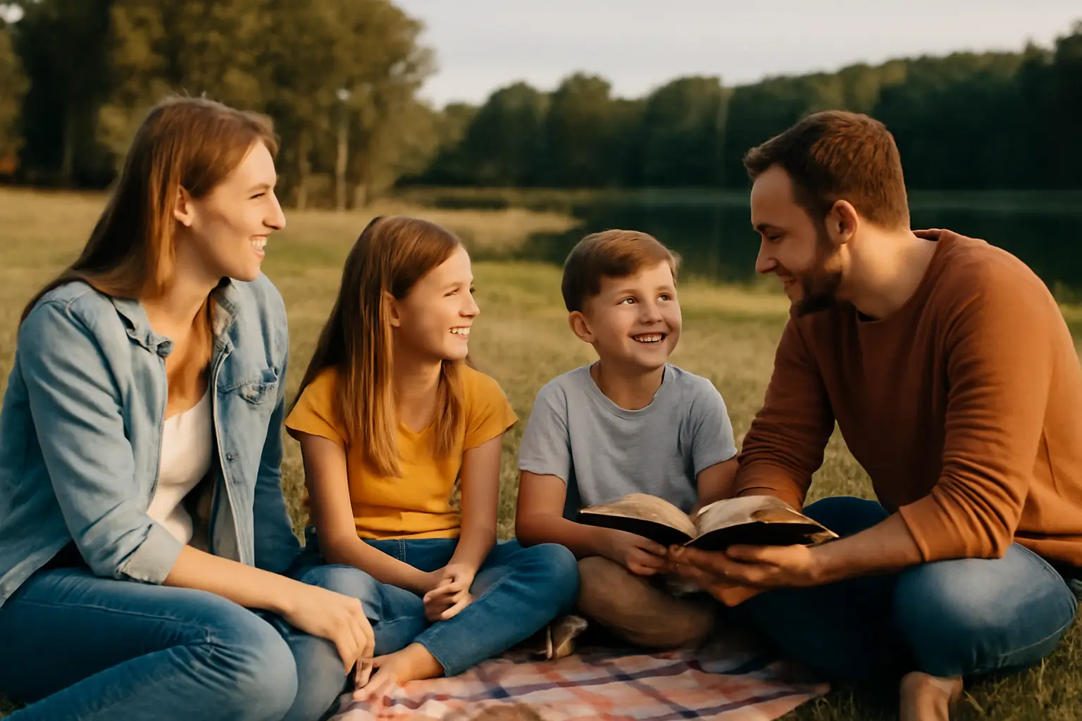 How to Create Quality Moments with Family Without Electronic Devices and Organize Activities and Outings